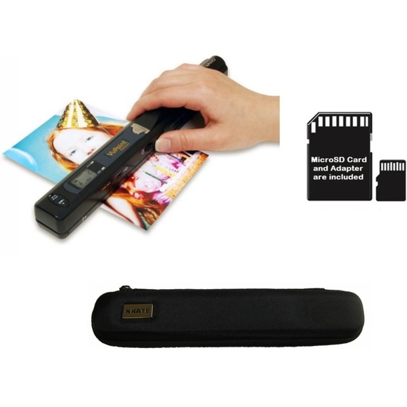 Magic Wand VuPoint Portable Scanner with Carrying Case & 4GB MicroSD Card. NWT. - Picture 1 of 9